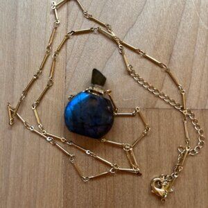Danielle Gerber Potion Bottle Necklace - Labradorite